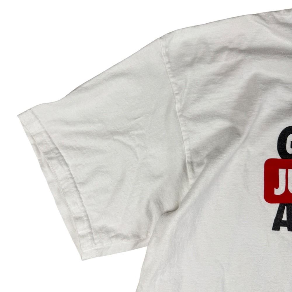 Vtg Nike Team Georgia Bulldogs T-shirt Mens Large White Just Do It Athletics Y2K - Picture 4 of 9